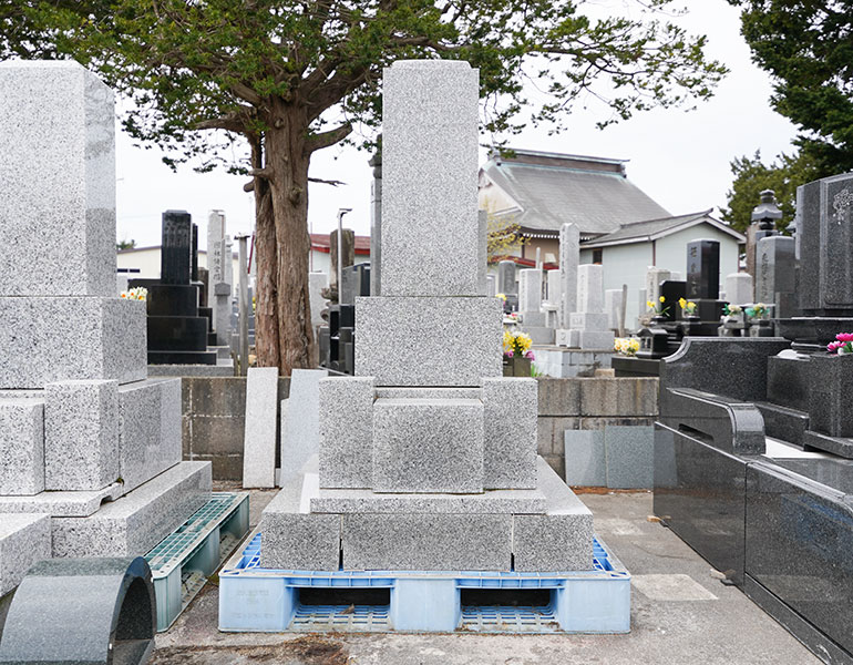 和型墓石 福島産 青葉石